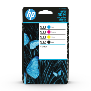 Combo-Pack Original HP CMYK, nr.932+nr.933, pentru OfficeJet 6xxx|7xxx|, , (timbru verde 0.60 lei), 6ZC71AE 