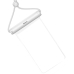 HUSA IMPERMEABILA Baseus, pentru smartphone diagonala maxima 7.2 inch, transparenta cu zip alb FMYT000002 - 6932172610975 