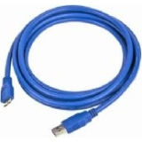 Cablu USB Gembird USB 3.0 AM la Micro BM, 1.8m CCP-mUSB3-AMBM-6