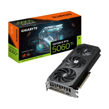 Placa video Gigabyte GeForce RTX 5060 Ti GAMING OC 16GB (GV-N506TGAMING OC-16GD) - Graphics Card 