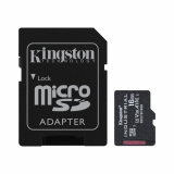 Card memorie Kingston 16GB MICROSDHC INDUSTRIAL C10/A1 PSLC CARD + SD ADAPTER SDCIT2/16GB