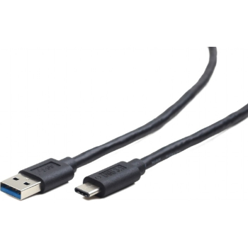 CABLU alimentare si date GEMBIRD, pt. smartphone, USB 3.0 (T) la USB 3.1 Type-C (T), 36W, 1.8m, negru, CCP-USB3-AMCM-6 (timbru verde 0.08 lei) 