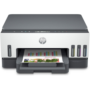 Imprimanta Multifunctional Inkjet Color HP Smart Tank 720 All-in-One, A4, Functii: Impr.|Scan.|Cop., Viteza de Printare Monocrom: 15 ppm, Viteza de printare color: 9 ppm, Conectivitate:USB|WiFi|BTH, Duplex:Da, A 