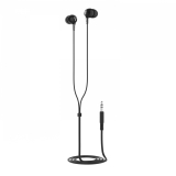 Casti V7 IN-EAR STEREO EARBUDS 3.5MM/1.2M CABLE BLACK NO MIC HA200