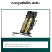 ADAPTOR Ugreen, CM302 2 X M.2 (M)(NVMe) la PCle 3.0, adaptor pt. SSD M.2 cu form factor 2280, 2260, 2242 si 2230 70504 - 6957303875047 