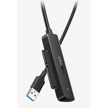 CABLU USB adaptor Ugreen, CM321 USB 3.0 (T) la S-ATA (T), 50cm, adaptor USB la HDD S-ATA 2.5, negru, 70609 (timbru verde 0.18 lei) - 6957303876099 