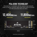 Corsair CR SSD MP700 PRO 1TB M.2 NVMe PCIe 5 CSSD-F1000GBMP700PNH 
