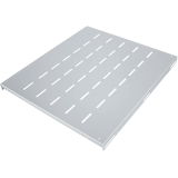 RAFT FIX INTELLINET 1U pentru rack 19, adancime 525mm, sarcina maxima 50Kg, vopsea antistatic, otel 1mm, gray 712248 