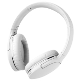 CASTI Baseus Encok D02 PRO, utilizare multimedia, smartphone, over the ear, pliabile, microfon pe casca, conectare prin Bluetooth 5.0, alb NGTD010302 (timbru verde 0.18 lei) - 6932172611699 