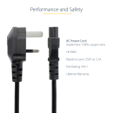 1M BS-1363 / C5 POWER CORD .