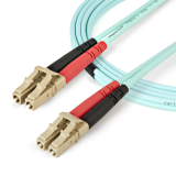 FIBER CABLE LC/LC 1M MULTIMODE OM4 LSZH 100GBPS