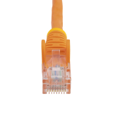 2M ORANGE CAT 5E PATCH CABLE .