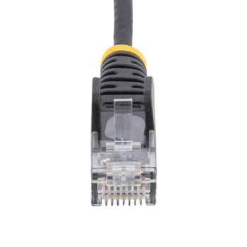 Cablu StarTech CAT6 CABLE - 2.5 M - BLACK/SNAGLESS - 28 AWG COPPER WIRE N6PAT250CMBKS Cablu StarTech CAT6 CABLE - 2.5 M - BLACK/SNAGLESS - 28 AWG COPPER WIRE N6PAT250CMBKS