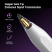 TOUCH PEN Ugreen, indicator LED, baterie li-ion, incarcare magnetica wireless, compatibil Ipad, alb 15910 - (timbru verde 0.03 lei) - 6941876219100 