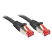 Cablu Lindy 1m Cat.6 S/FTP Network Black