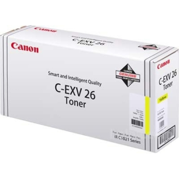 Cartus Toner Canon C-EXV26 Yellow 6000 Pagini for IR C1021i CF1657B006AA