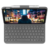 Tastatura Logitech SLIM FOLIO FOR IPAD (10TH GEN)/GREY - CH - CENTRAL 920-011424