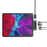 Targus HYPERDRIVE MEDIA 6IN1 USB-C HUB/FOR IPAD PRO/AIR SILVER HD449