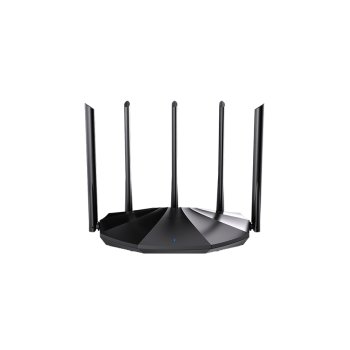 ROUTER Tenda wireless AX1500Mbps,1 x WAN Gigabit, 3 porturi LAN Gigabit, 2.4 GHz/5 GHz dual band, 4 antene externe, WI-FI 6 RX2 (timbru verde 0.8 lei) 