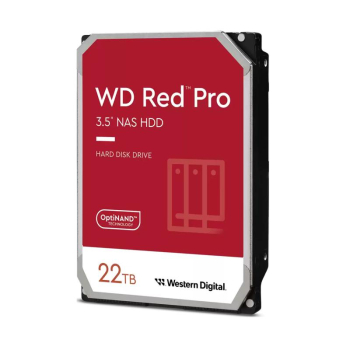Western Digital 22TB RED PRO 512MB CMR 3.5IN/SATA 6GB/S INTELLIPOWERRPM WD221KFGX