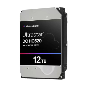 Western Digital ULTRASTAR DC HC520 12TB 3.5 SAT/SE HUH721212ALE604 0F30146