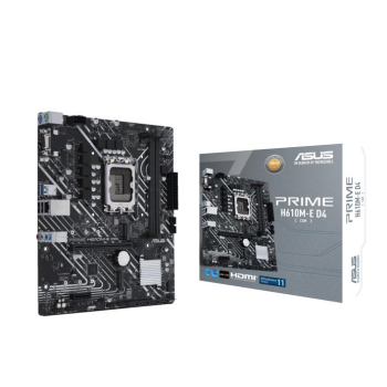Placa baza PLACA de BAZA Asus PRIME H610M-E D4-CSM, skt LGA 1700, mATX, Intel H610, 2 x DDR4, max. 64 GB, 4 x SATA, 2 x M.2, 7.1, PRIME H610M-E D4-CSM 