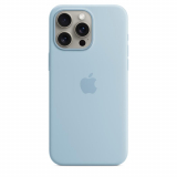 Apple IPHONE 15 PRO MAX SILICONE CASE/WITH MAGSAFE LIGHT BLUE MWNR3ZM/A