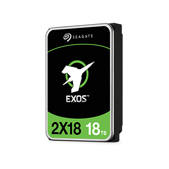 Seagate EXOS 2X18 18TB SAS 3.5IN/7200RPM 512E/4KN ST18000NM0272