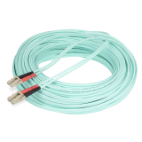 Cablu StarTech OM4 MULTIMODE FIBER CABLE/AQUA - LC/LC - 50/125 - 40/100GB 450FBLCLC25