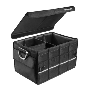 ORGANIZATOR Portbagaj auto Ugreen, LP256 capacitate 55L, design pliabil, water/dust proof, cu capac, negru 80710 - 6957303887101 ORGANIZATOR Portbagaj auto Ugreen, LP256 capacitate 55L, design pliabil, water/dust proof, cu capac, negru 80710 - 6957303887101