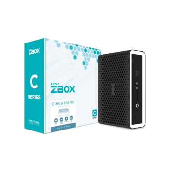 Zotac ZBOX CI669 NANO MINI-PC I7-1335/2.5 ZOLL SATA HDD WIFI HDMI ZBOX-CI669NANO-BE Zotac ZBOX CI669 NANO MINI-PC I7-1335/2.5 ZOLL SATA HDD WIFI HDMI ZBOX-CI669NANO-BE