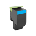 Lexmark CORPORATE TONER CARTRIDGE/802XCE CYAN 4K PGS F CX510 80C2XCE