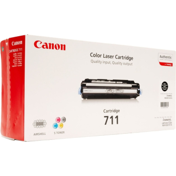 Cartus Toner Canon CRG-711BK Black 6000 Pagini for LBP 5300, LBP 5360, MF 9130, MF 9170, MF 9220CDN, MF 9280CDN, MF 8450 CR1660B002AA