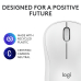 LOGITECH M240 SILENT BT MOUSE/OFF WHITE - EMEA-808 910-007120