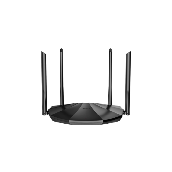 ROUTER Tenda wireless AX1500 Mbps, 1 x WAN Gigabit, 3 porturi LAN Gigabit, 2.4 GHz/5 GHz dual band, 4 antene externe, WI-FI 6 TX2 (timbru verde 0.8 lei) 