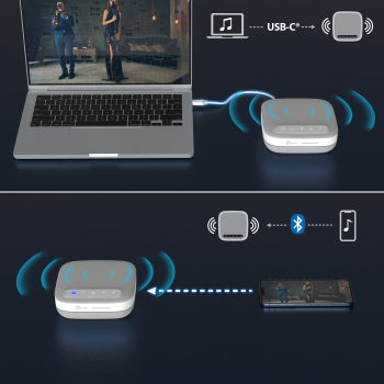 Docking Station J5Create USB-C 4K SPEAKERPHONE DOCK/SPEAKERPHONE JCDS335-N