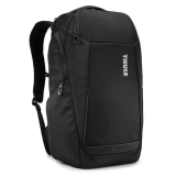 RUCSAC THULE Accent , pt. notebook de max. 15.6 inch, 20 l, 1 compartiment, buzunar frontal x 2 | buzunar lateral x 2, waterproof, poliester, negru, 
