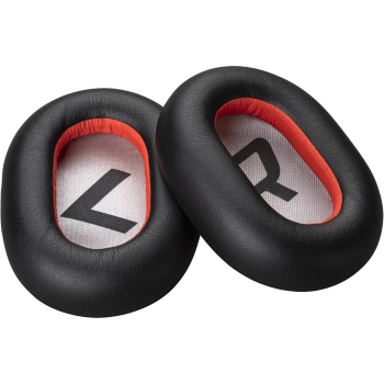 HP Poly Voyager 8200 Black Leatherette Ear Cushions (2 Pieces) 85Q42AA