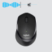 Mouse Logitech M330 SILENT PLUS IN-HOUSE/EMS/EMEA BLACK RETAIL 2.4GHZ 910-004909