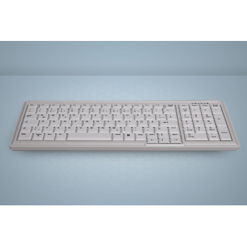 Tastatura Cherry INDUSTRY 4.0 COMPACT NOTEBOOK/STYLE KEYBOARD WITH NUMPAD USB L AK-7000-U-W/GE
