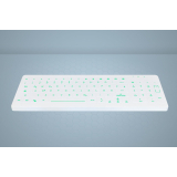 Tastatura Cherry HYGIENE BACKLIT COMPACT/KEYBOARD WITH NUMPAD FULLY SEALE AK-CB7012F-US-W/GE