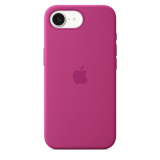 IPHONE 16E SILICONE CASE/FUCHSIA