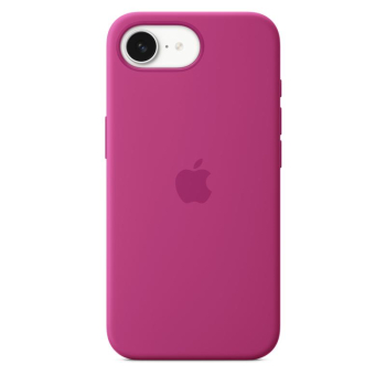 IPHONE 16E SILICONE CASE/FUCHSIA