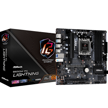 Placa baza ASRock B650M PG LIGHTNING/DIMM 4 DDR5 90-MXBMV0-A0UAYZ Placa baza ASRock B650M PG LIGHTNING/DIMM 4 DDR5 90-MXBMV0-A0UAYZ