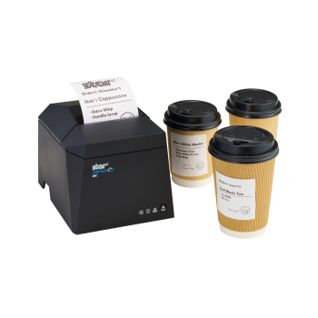 Star Micronics TSP143IV-UE SK GY E+U LINERLESS/DT LABEL PRNT 40 80MM L.WIDTHS 39473390