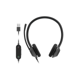 Casti Cisco HEADSET 322 WIRED DUAL ON-EAR/CARBON BLACK USB-A HS-W-322-C-USB