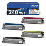 Brother TN248 VALUE PACK TONER/COLOR LASER TONER TN248VAL