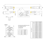 PATCH CABLE CAT6A 3M BLACK STP 10GBIT/S M/M SNAGLESS