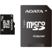 Card Memorie MicroSDHC ADATA 16GB Clasa 10 UHS-I + Adaptor SD AUSDH16GUICL10-RA1