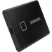 SSD Extern Samsung T7 Touch portabil, 1T MU-PC1T0K/WW